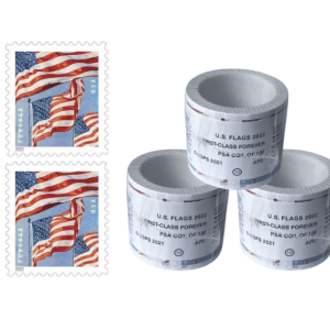 2022 Flag Stamps Rolls 100pcs
