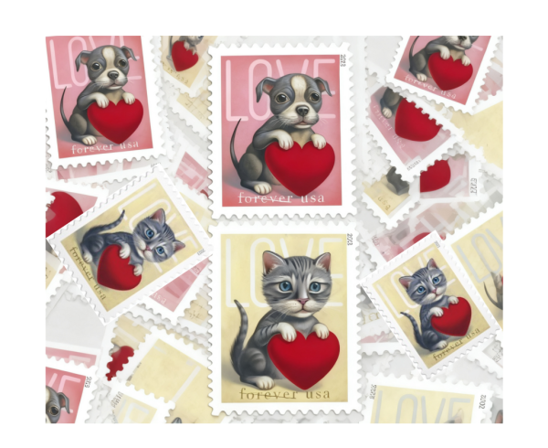 2023 Love Forever Stamps 100pcs