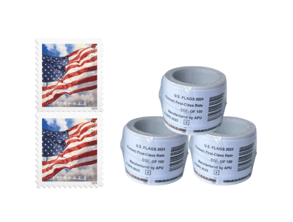 2024 Flag Forever Stamps Rolls