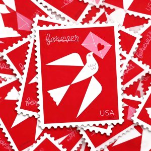 2024 Love Forever Stamps 100pcs